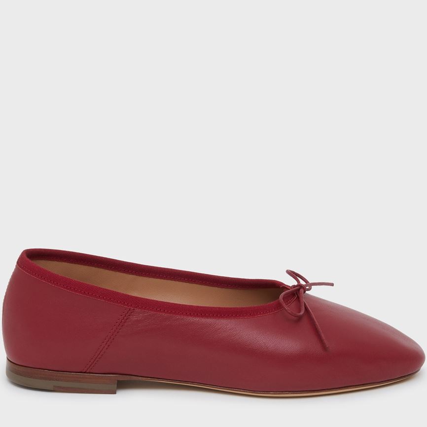 Baletki Damskie Mansur Gavriel Dream Ballerina Czerwone | 125-JZWRFU