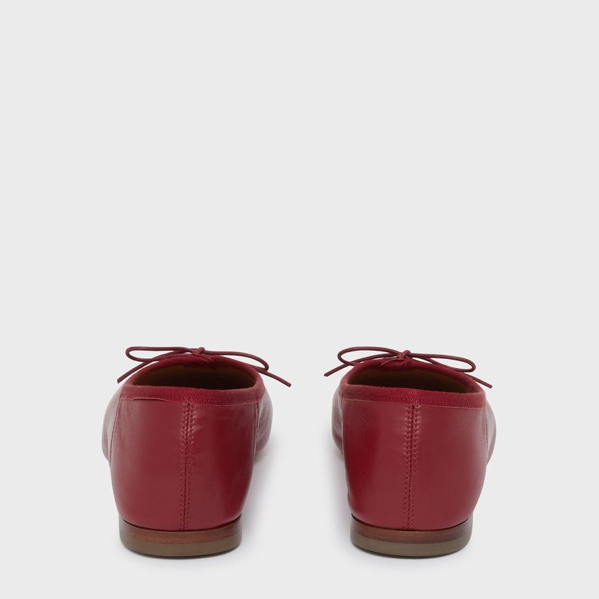 Baletki Damskie Mansur Gavriel Dream Ballerina Czerwone | 125-JZWRFU