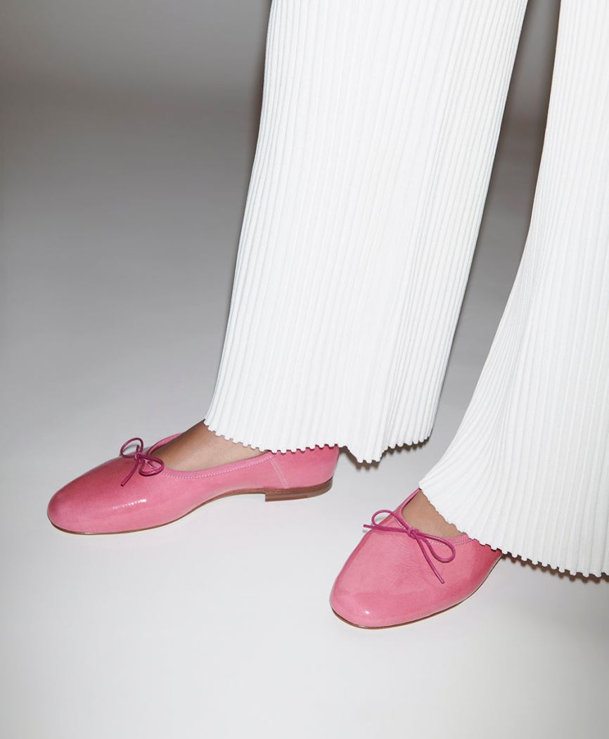Baletki Damskie Mansur Gavriel Dream Ballerina Różowe | 253-GFOLCP