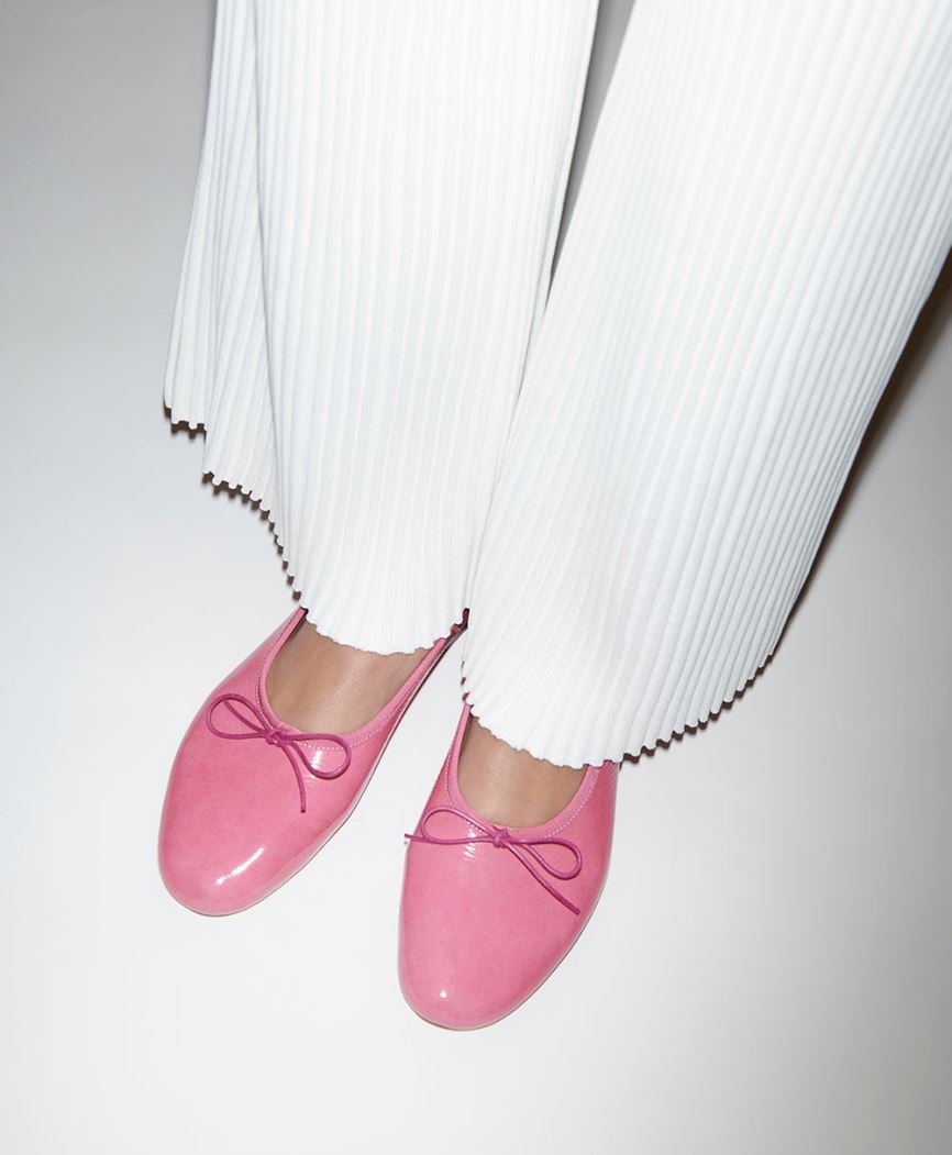 Baletki Damskie Mansur Gavriel Dream Ballerina Różowe | 253-GFOLCP
