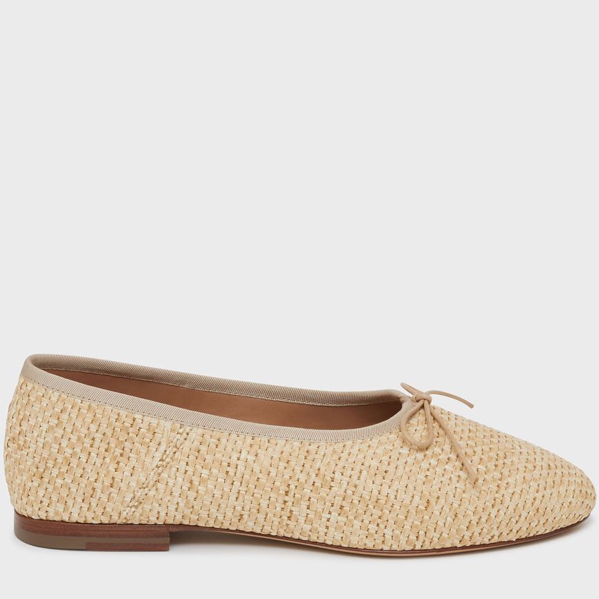 Baletki Damskie Mansur Gavriel Dream Ballerina Beżowe | 302-QKWBXA