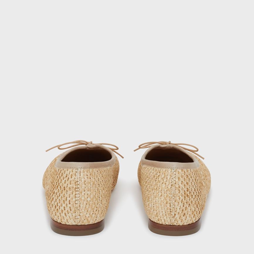Baletki Damskie Mansur Gavriel Dream Ballerina Beżowe | 302-QKWBXA