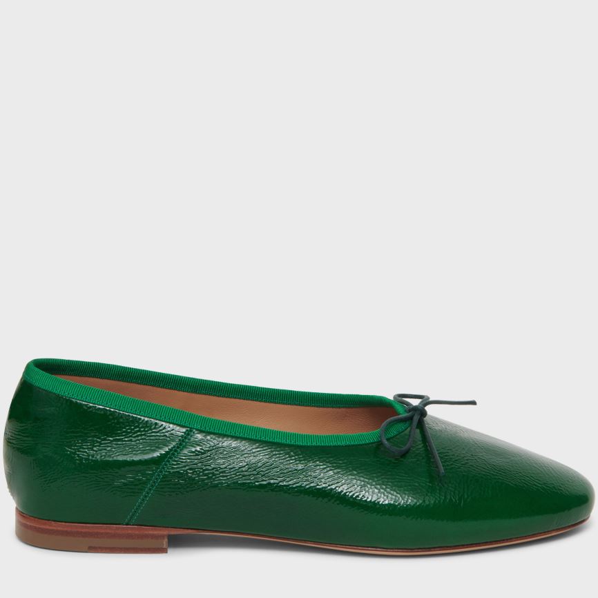 Baletki Damskie Mansur Gavriel Dream Ballerina Zielone | 451-PRVFSJ