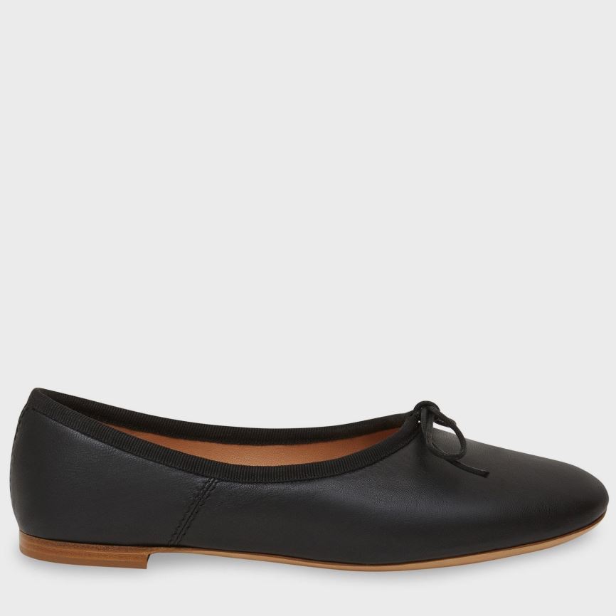 Baletki Damskie Mansur Gavriel Dream Ballerina Czarne | 560-XVLQZP