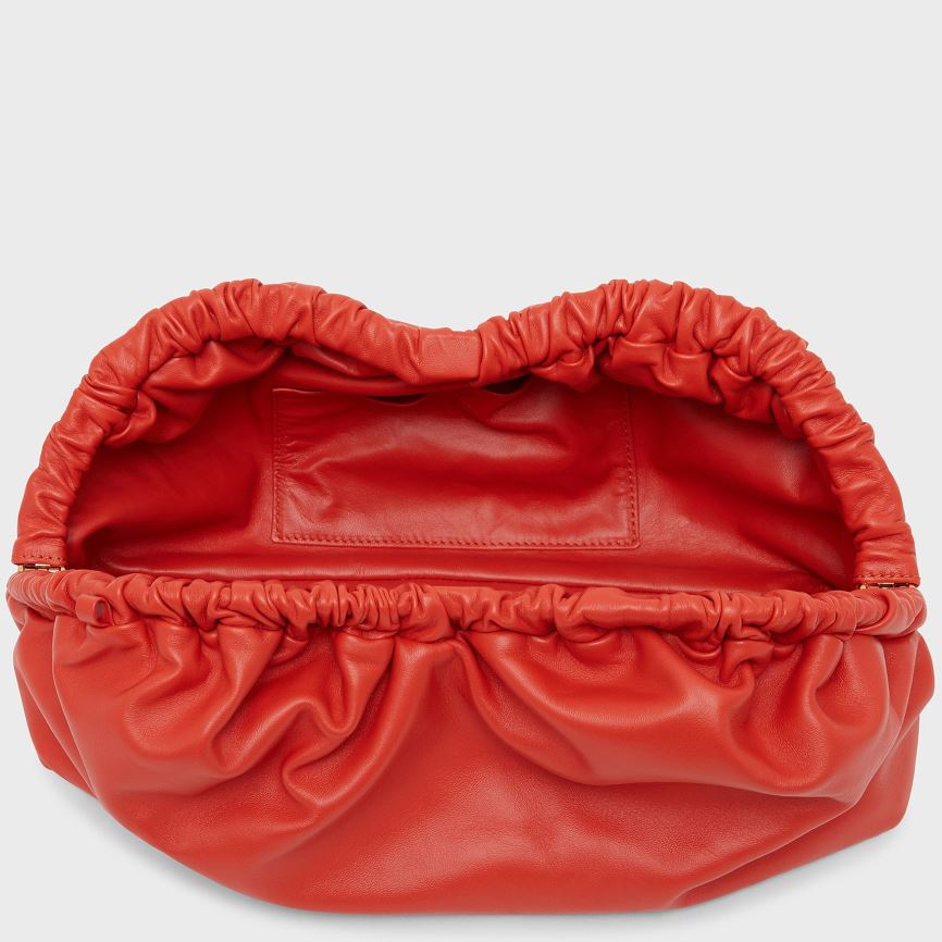 Kopertówki Damskie Mansur Gavriel Cloud Czerwone | 145-NVGYXD