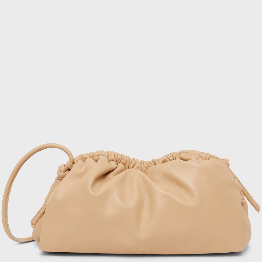 Kopertówki Damskie Mansur Gavriel Cloud Głęboka Brązowe | 651-JSPYVR