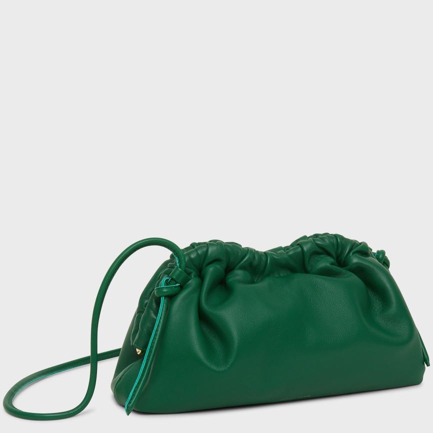 Kopertówki Damskie Mansur Gavriel Mini Cloud Zielone | 206-CIHPRD