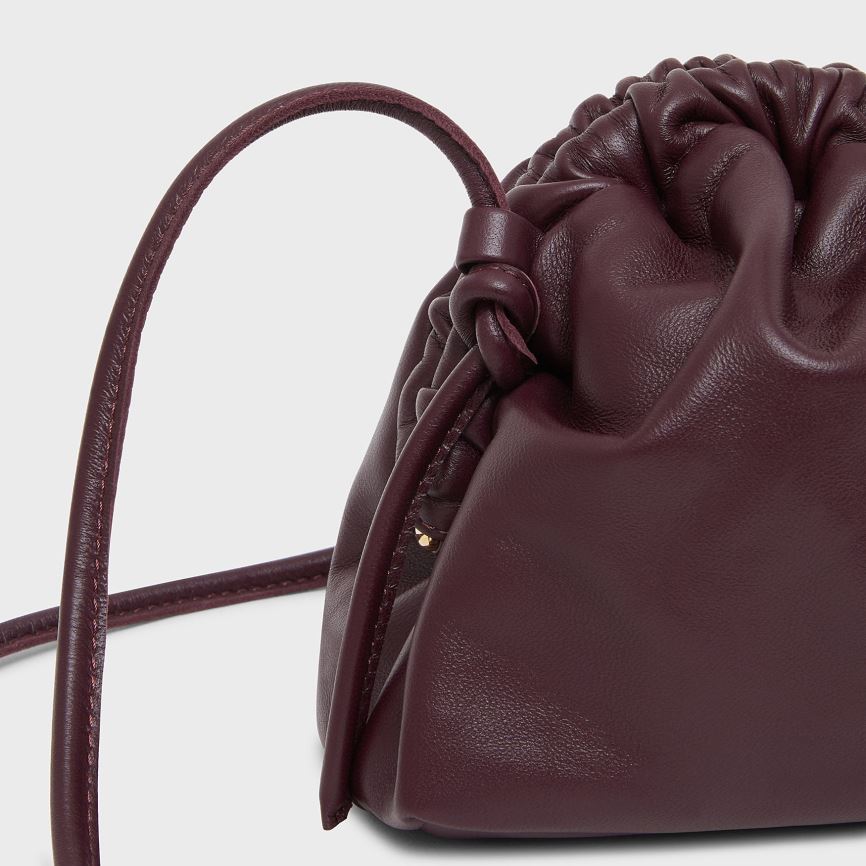 Kopertówki Damskie Mansur Gavriel Mini Cloud Ciemny Brązowe | 213-THVKGI