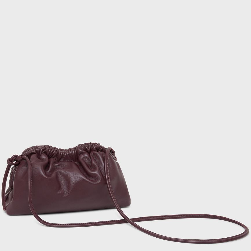 Kopertówki Damskie Mansur Gavriel Mini Cloud Ciemny Brązowe | 213-THVKGI