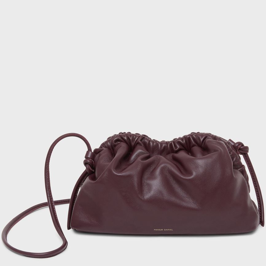 Kopertówki Damskie Mansur Gavriel Mini Cloud Ciemny Brązowe | 213-THVKGI