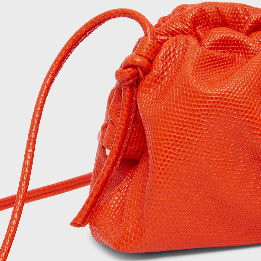 Kopertówki Damskie Mansur Gavriel Mini Cloud Czerwone | 350-RMFATC