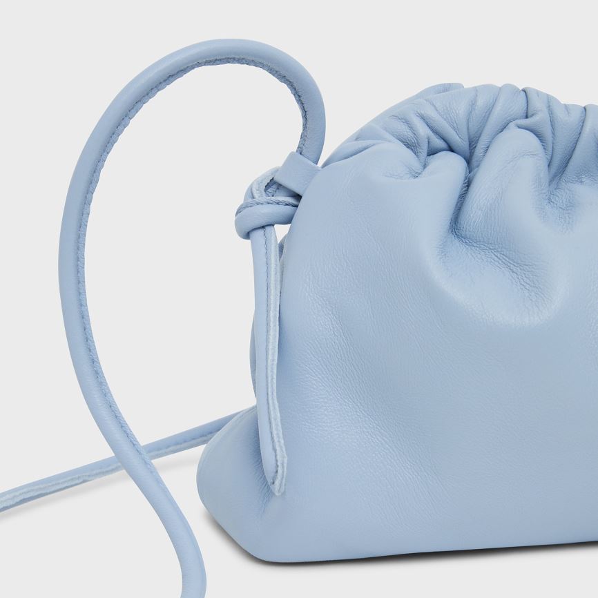 Kopertówki Damskie Mansur Gavriel Mini Cloud Głęboka Niebieskie | 394-EVLOPD