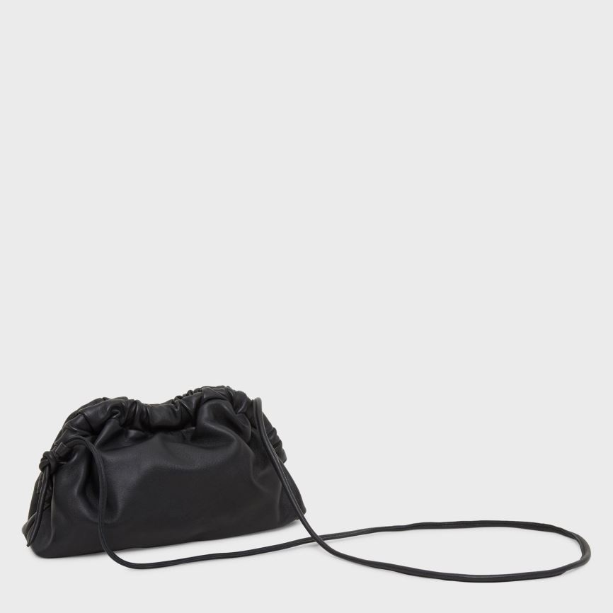 Kopertówki Damskie Mansur Gavriel Mini Cloud Czarne | 510-IEGFQP
