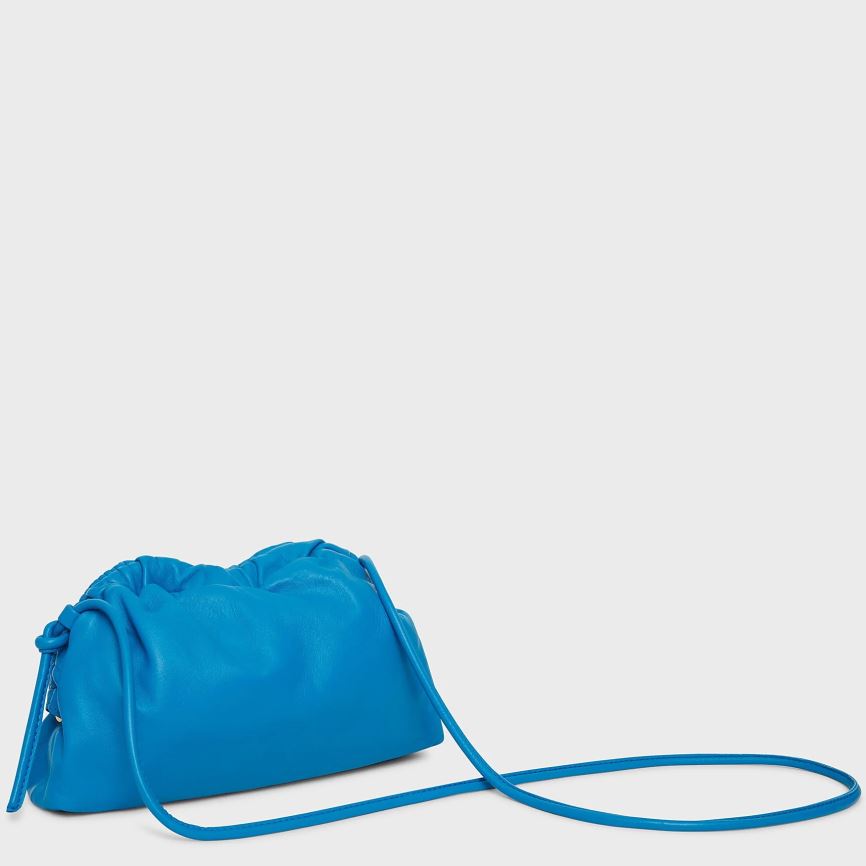 Kopertówki Damskie Mansur Gavriel Mini Cloud Niebieskie | 658-PDCHWR