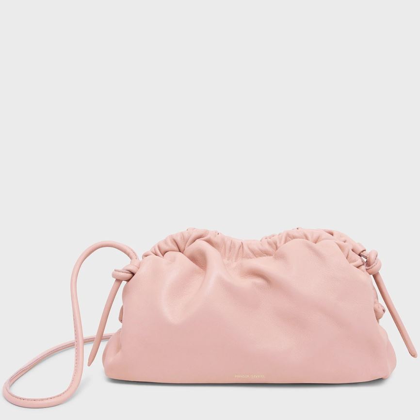 Kopertówki Damskie Mansur Gavriel Mini Cloud Różowe | 659-ANROFL