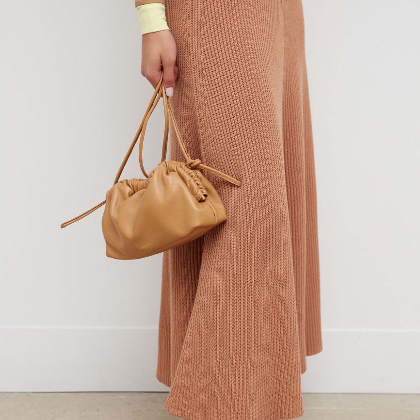 Kopertówki Damskie Mansur Gavriel Mini Cloud Głęboka Brązowe | 965-UNVZDY