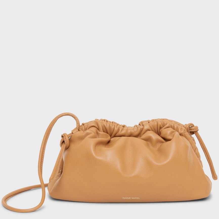 Kopertówki Damskie Mansur Gavriel Mini Cloud Głęboka Brązowe | 965-UNVZDY
