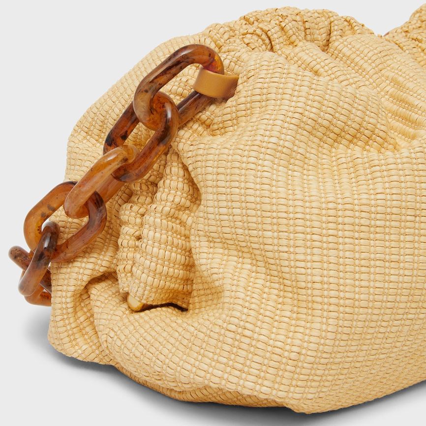 Kopertówki Damskie Mansur Gavriel Twist Cloud Beżowe | 452-LCAOVG