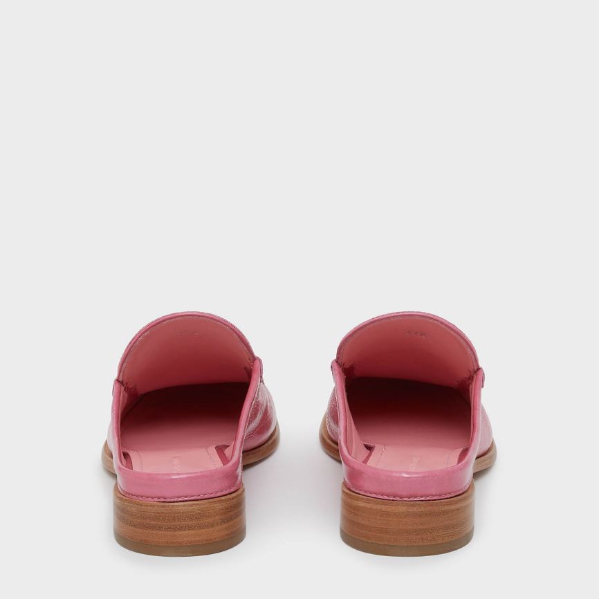 Mules Buty Damskie Mansur Gavriel Walker Różowe | 068-PWMUHD