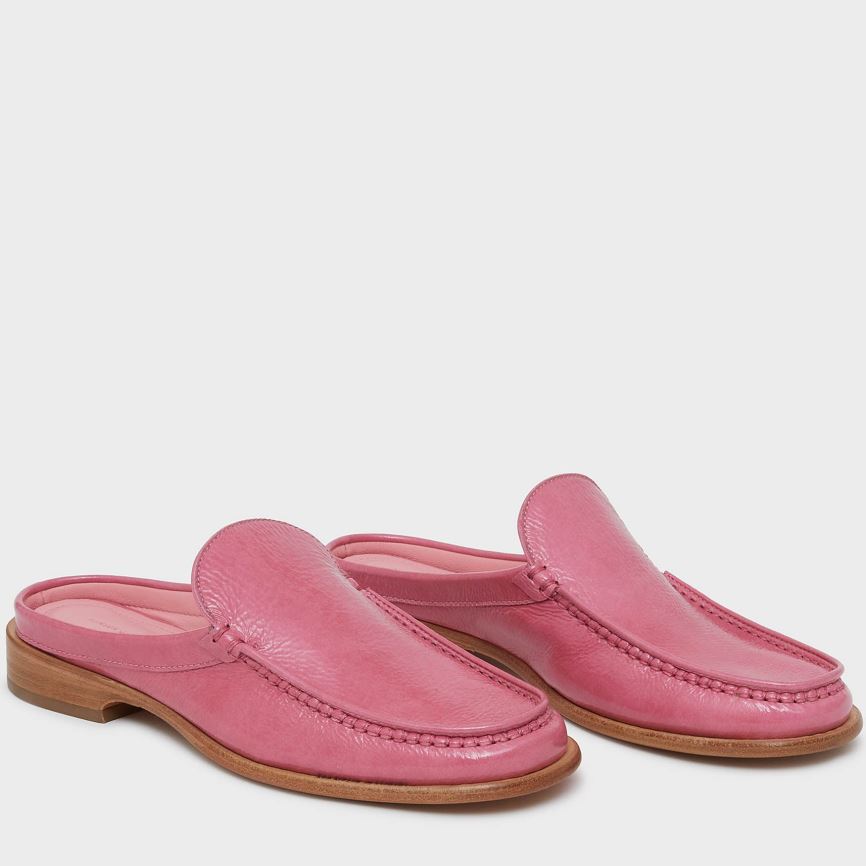 Mules Buty Damskie Mansur Gavriel Walker Różowe | 068-PWMUHD