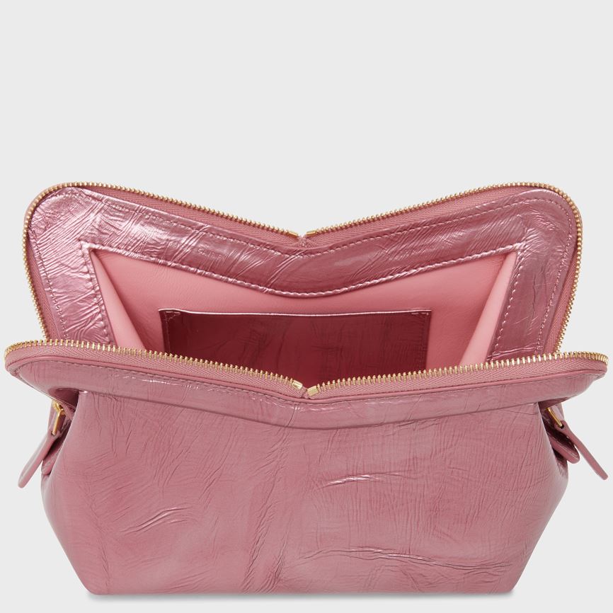 Torba Crossbody Damskie Mansur Gavriel Mini M Frame Różowe | 051-EPMRJX