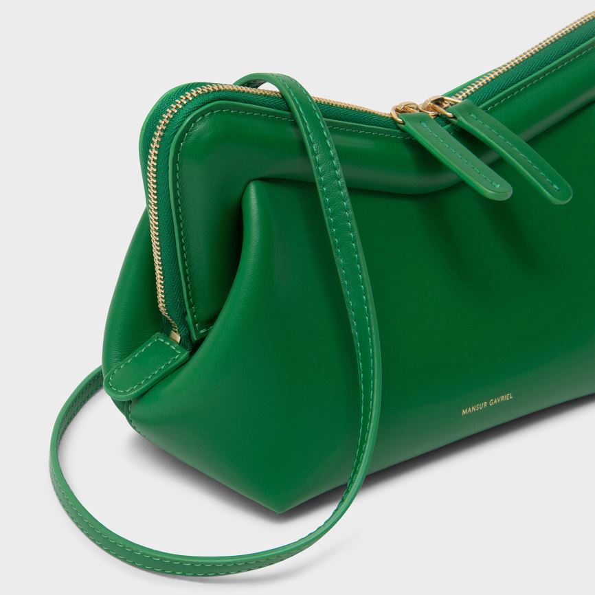Torba Crossbody Damskie Mansur Gavriel Mini M Frame Zielone | 127-ASYNHB