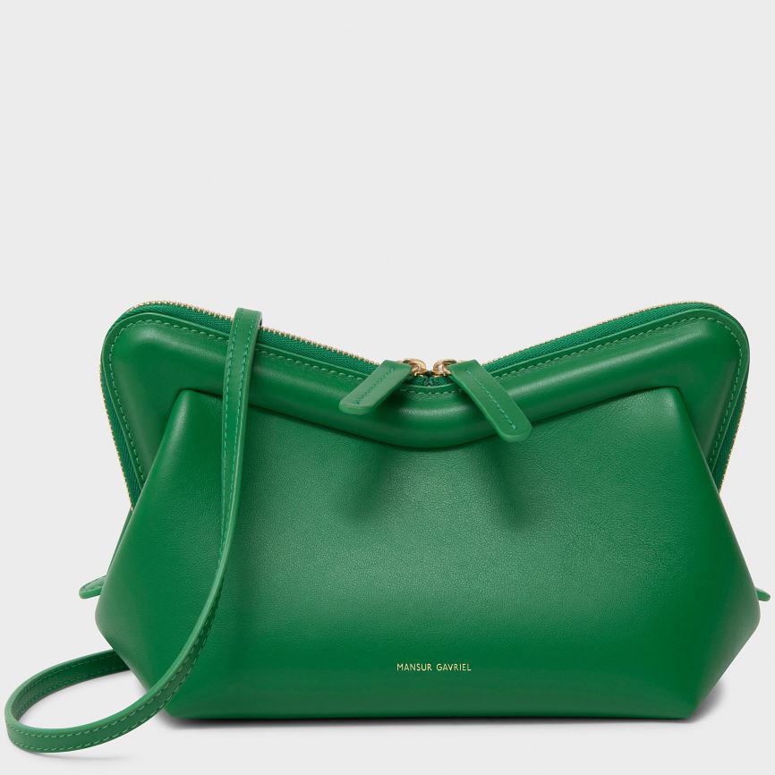 Torba Crossbody Damskie Mansur Gavriel Mini M Frame Zielone | 127-ASYNHB