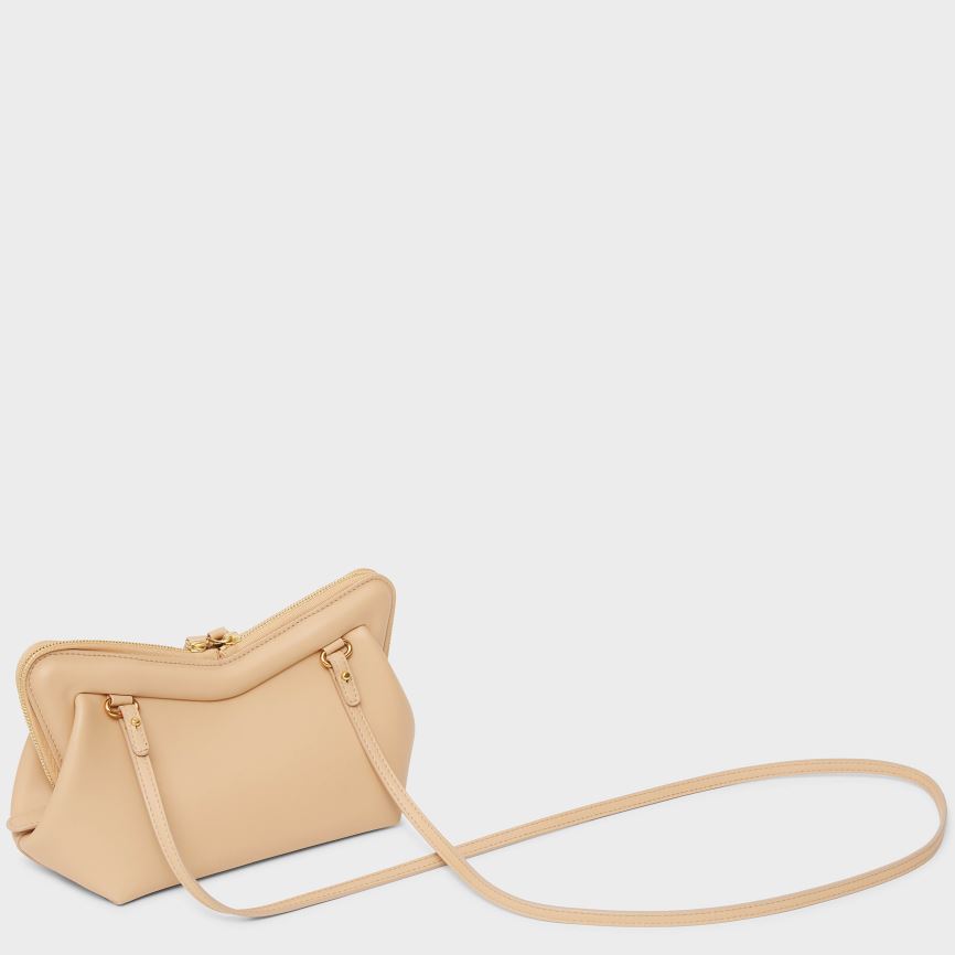 Torba Crossbody Damskie Mansur Gavriel Mini M Frame Głęboka Brązowe | 201-MPCUOI