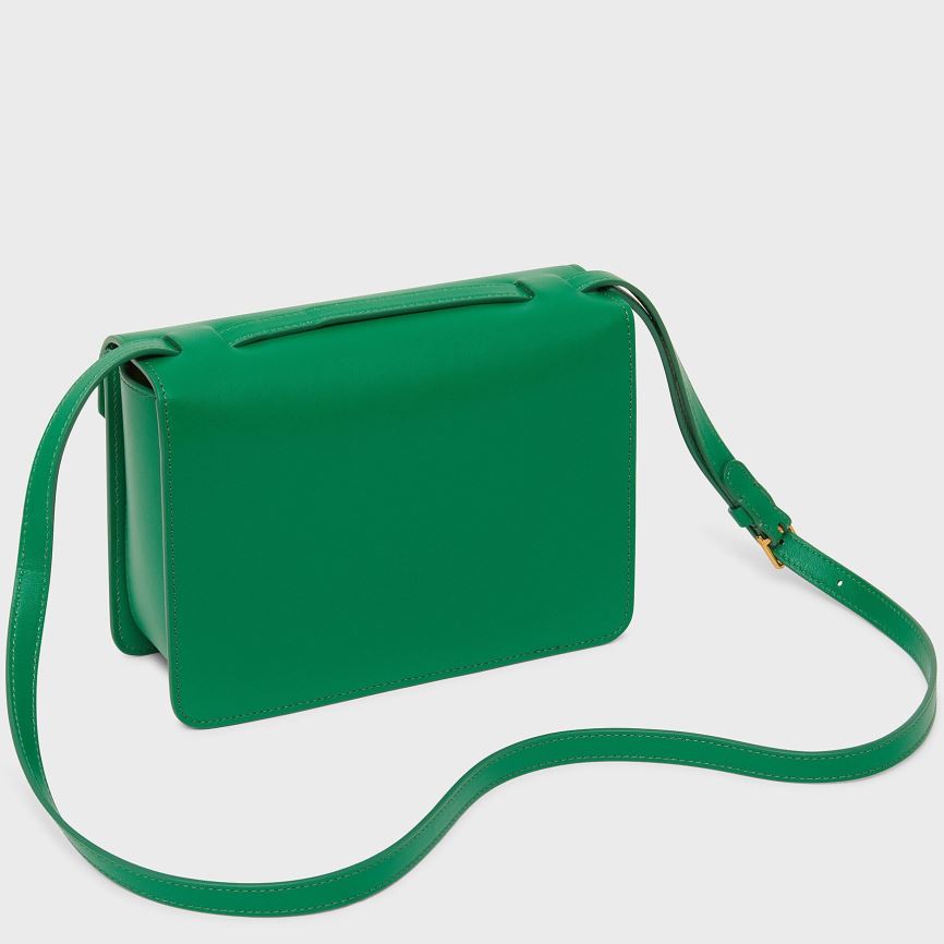 Torba Crossbody Damskie Mansur Gavriel M Frame Box Zielone | 679-KGXCPW