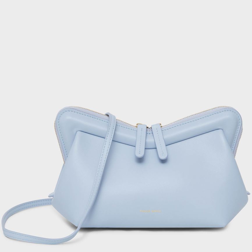 Torba Crossbody Damskie Mansur Gavriel Mini M Frame Głęboka Niebieskie | 751-EMXQPY