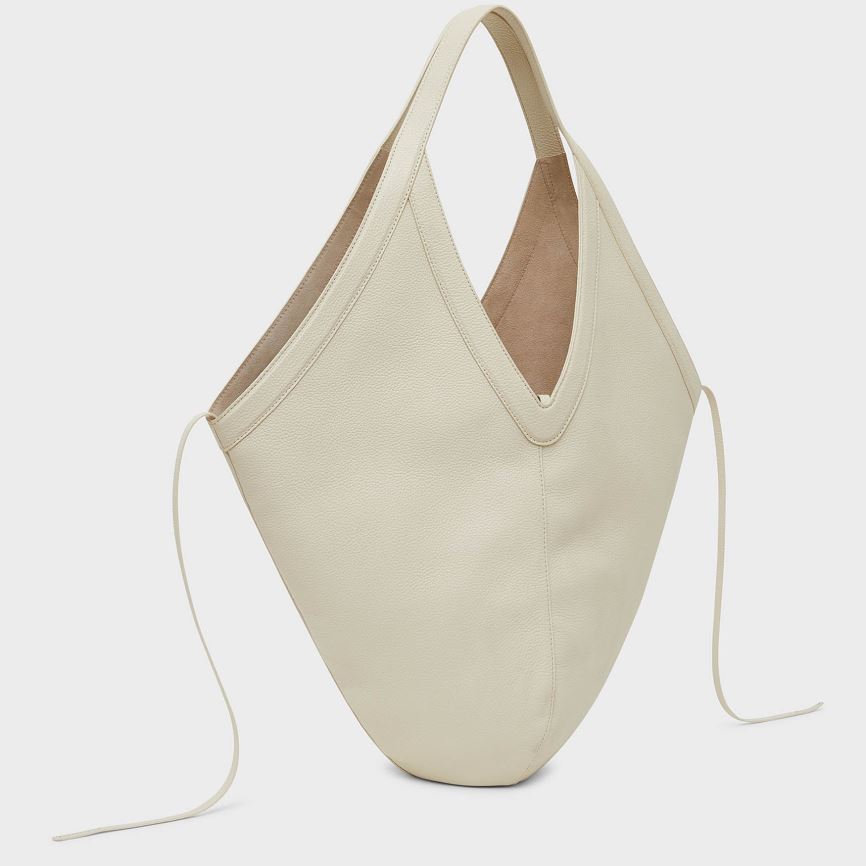 Torba Hobo Damskie Mansur Gavriel Soft M Kremowe | 730-KPWQOA
