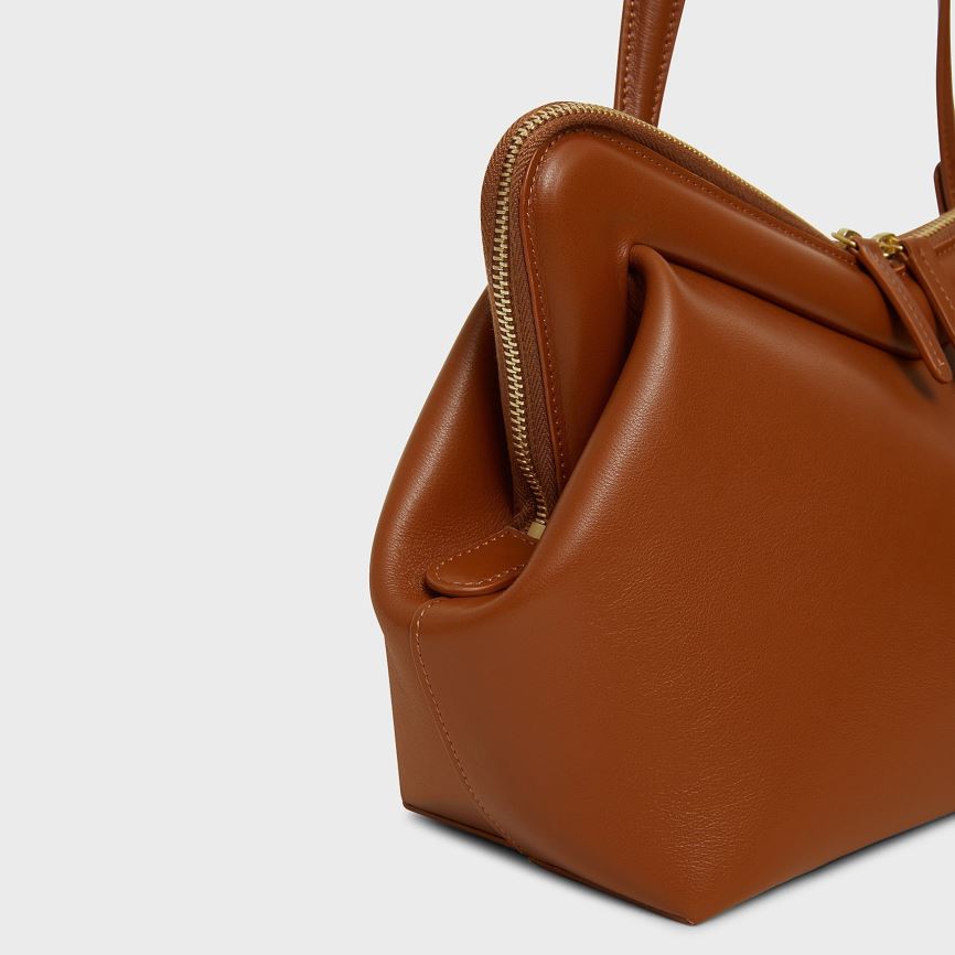 Torby Przez Ramię Damskie Mansur Gavriel M Frame Brązowe | 015-WXNRCV