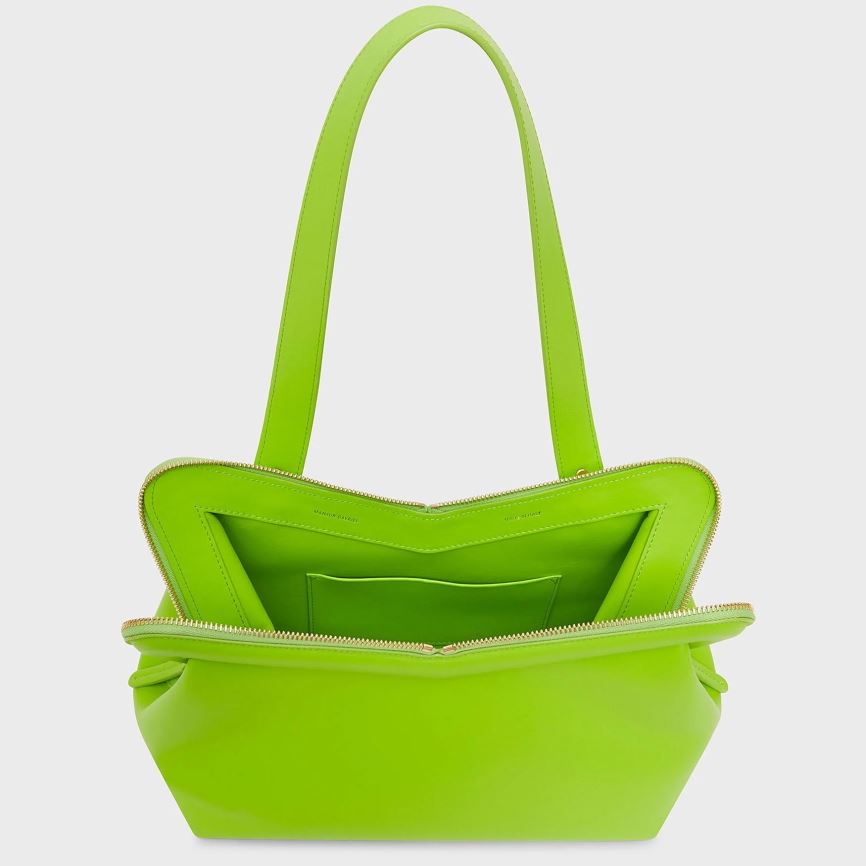 Torby Przez Ramię Damskie Mansur Gavriel M Frame Głęboka Zielone | 035-LANMEY