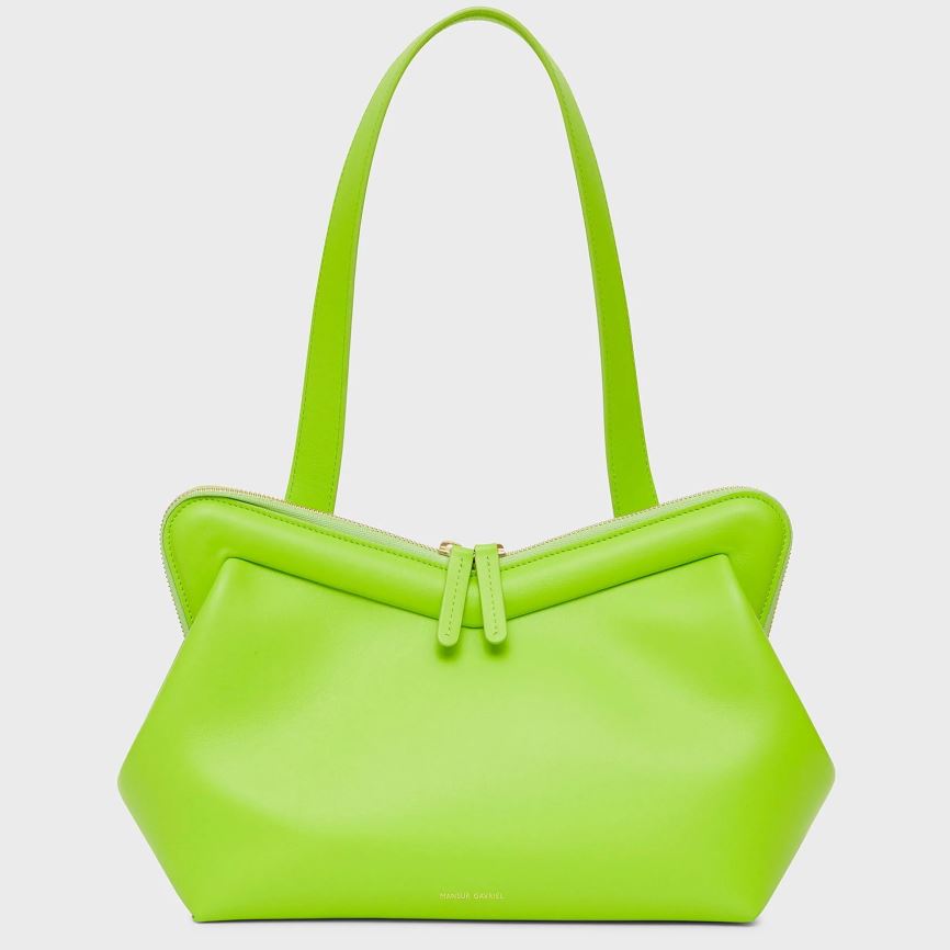 Torby Przez Ramię Damskie Mansur Gavriel M Frame Głęboka Zielone | 035-LANMEY