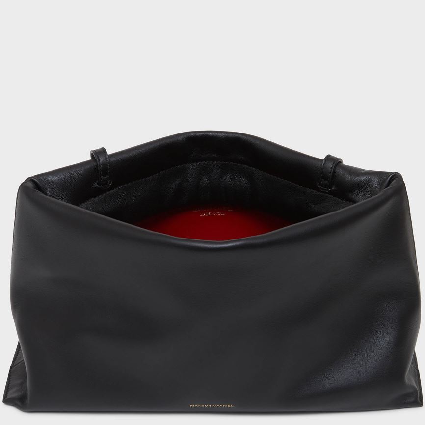 Torby Przez Ramię Damskie Mansur Gavriel Notte Czarne | 356-PXMURY