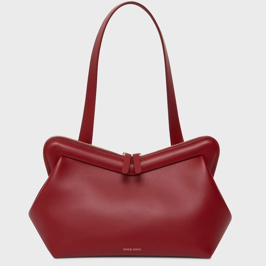 Torby Przez Ramię Damskie Mansur Gavriel M Frame Czerwone | 390-UVKWQC