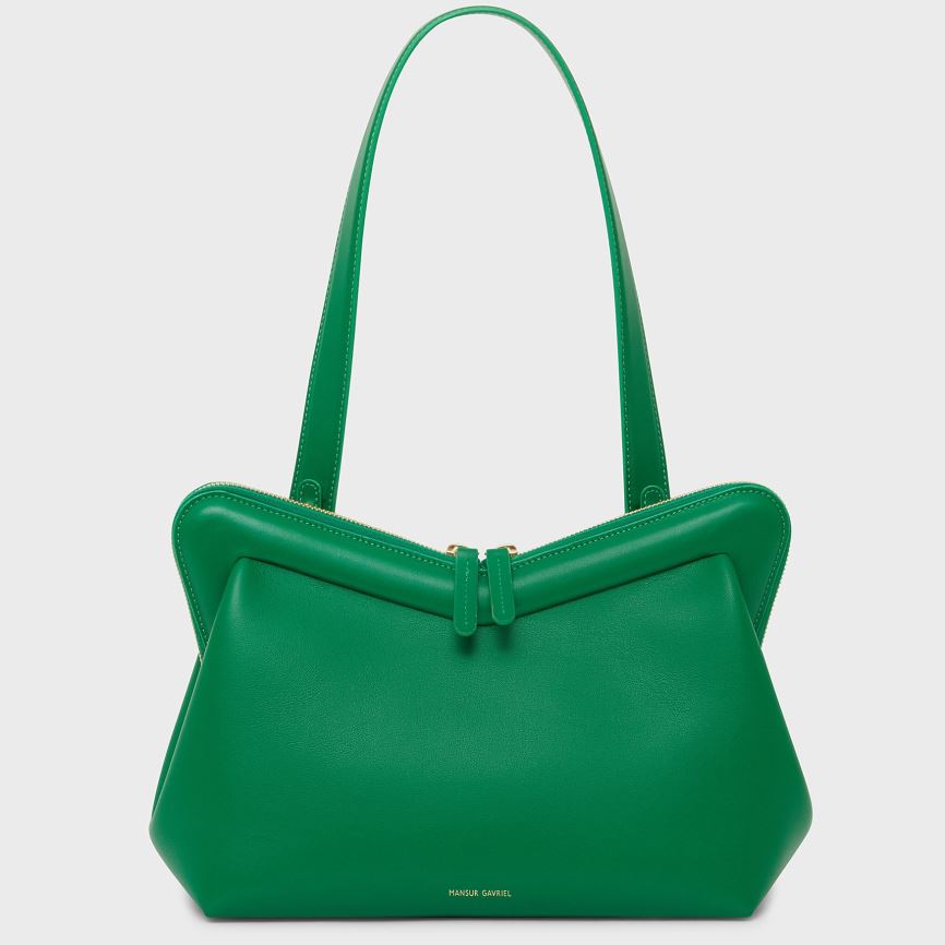Torby Przez Ramię Damskie Mansur Gavriel M Frame Zielone | 397-FKZGWX