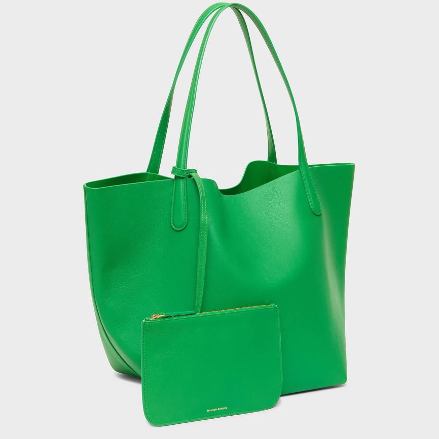 Torby Tote Damskie Mansur Gavriel Everyday Soft Zielone | 163-YCFJBI
