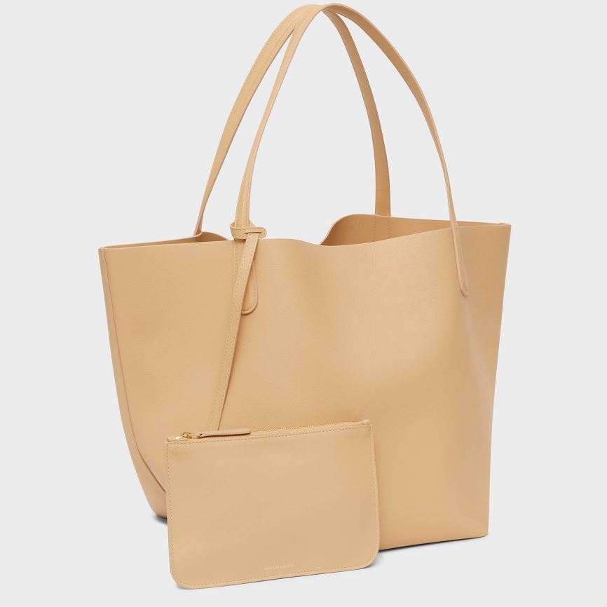 Torby Tote Damskie Mansur Gavriel Everyday Soft Głęboka Brązowe | 316-YJAZSV