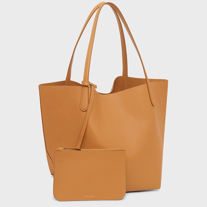 Torby Tote Damskie Mansur Gavriel Everyday Soft Głęboka Brązowe | 906-JIDTUQ