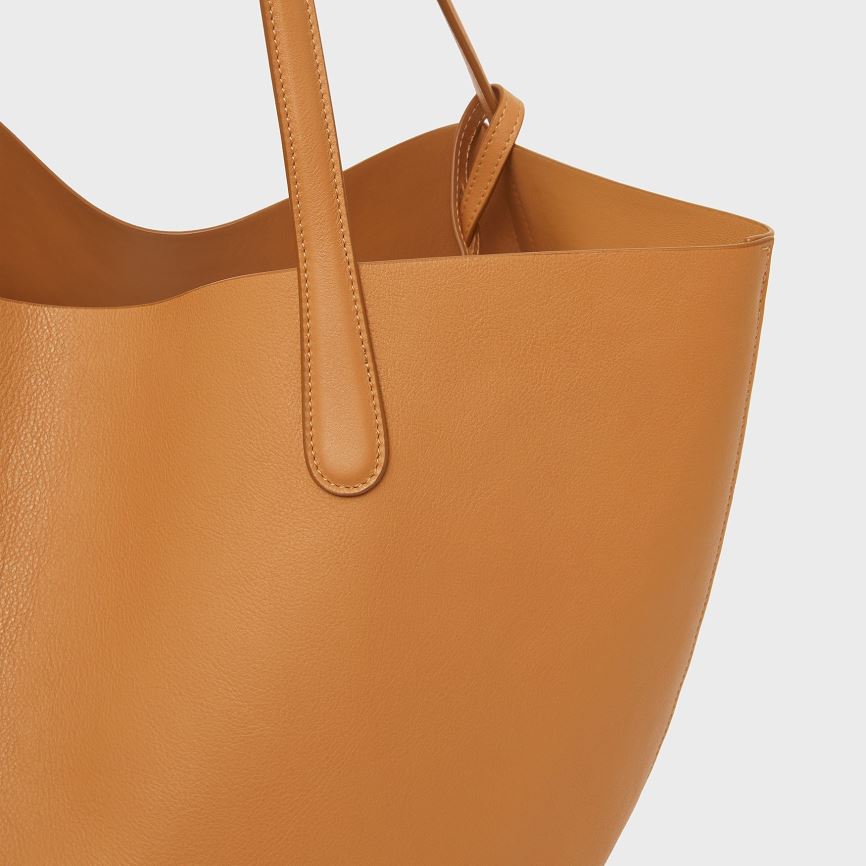 Torby Tote Damskie Mansur Gavriel Everyday Soft Głęboka Brązowe | 906-JIDTUQ