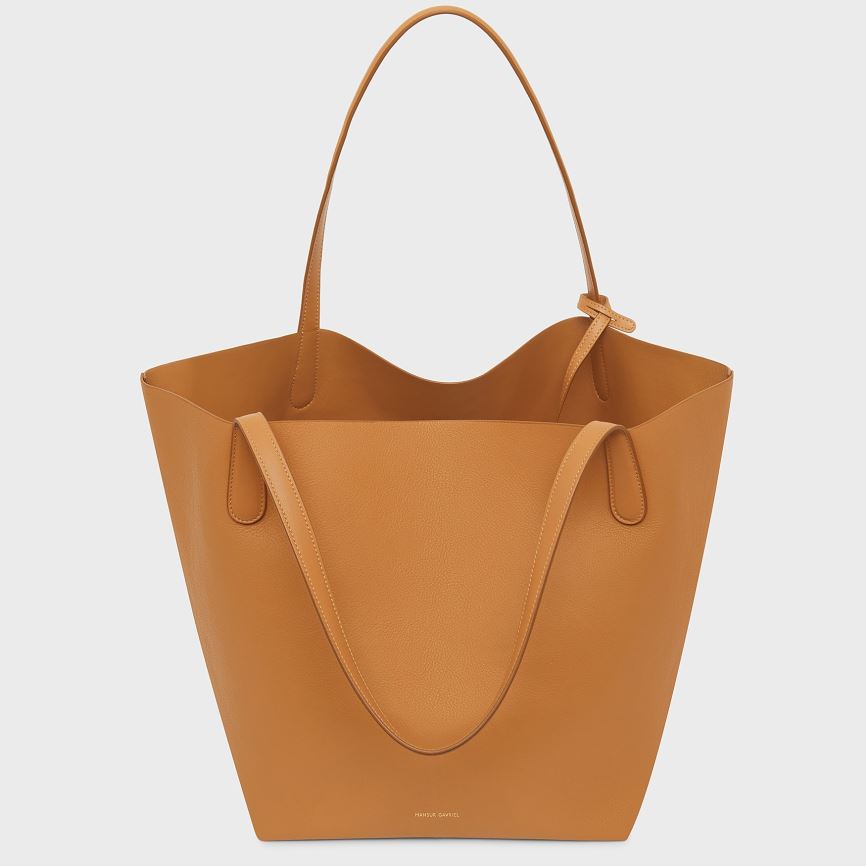 Torby Tote Damskie Mansur Gavriel Everyday Soft Głęboka Brązowe | 906-JIDTUQ