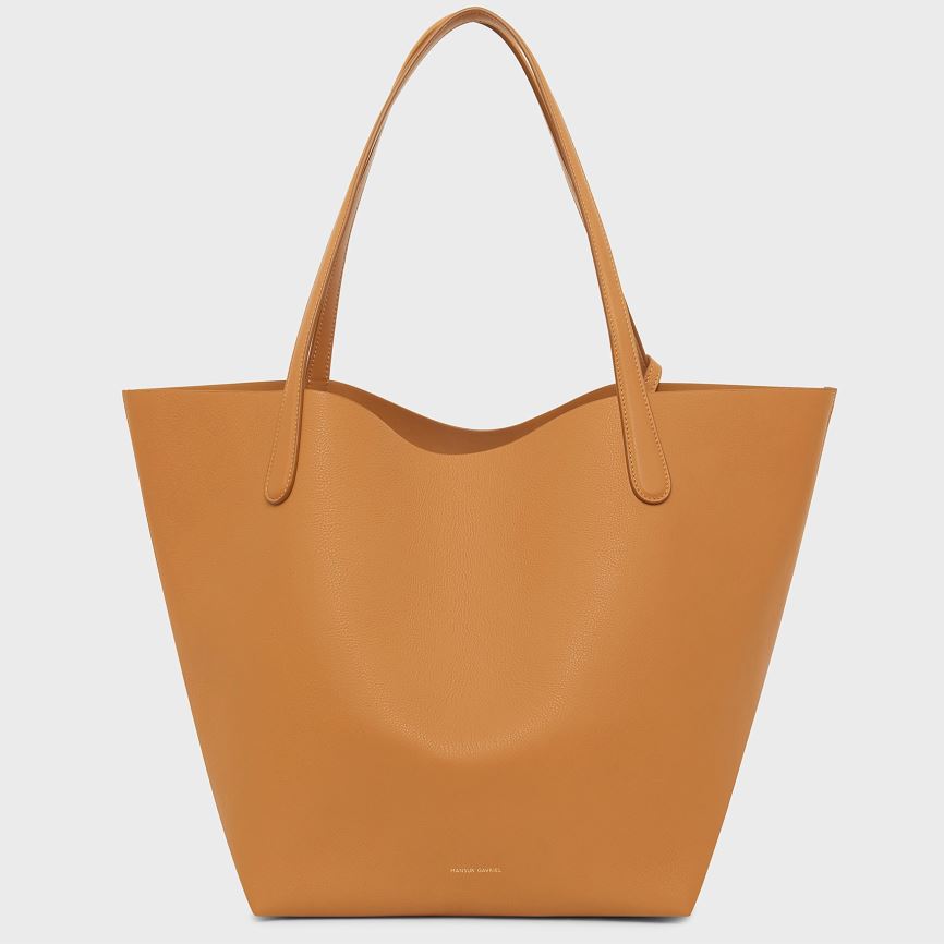 Torby Tote Damskie Mansur Gavriel Everyday Soft Głęboka Brązowe | 906-JIDTUQ