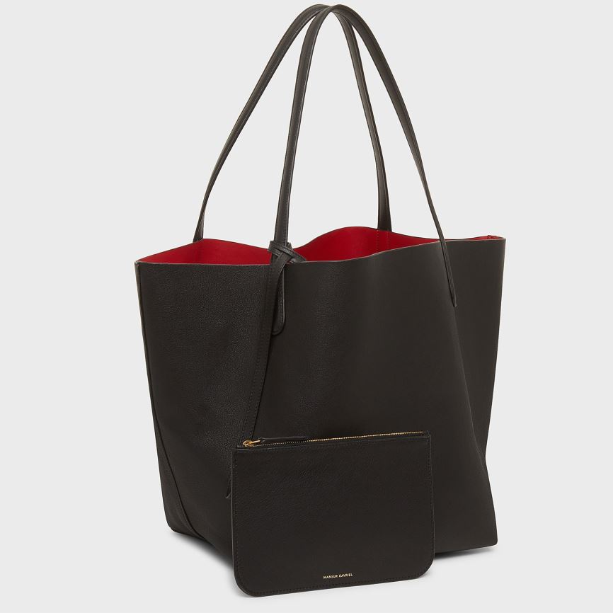 Torby Tote Damskie Mansur Gavriel Everyday Soft Czarne | 917-JWPYOV