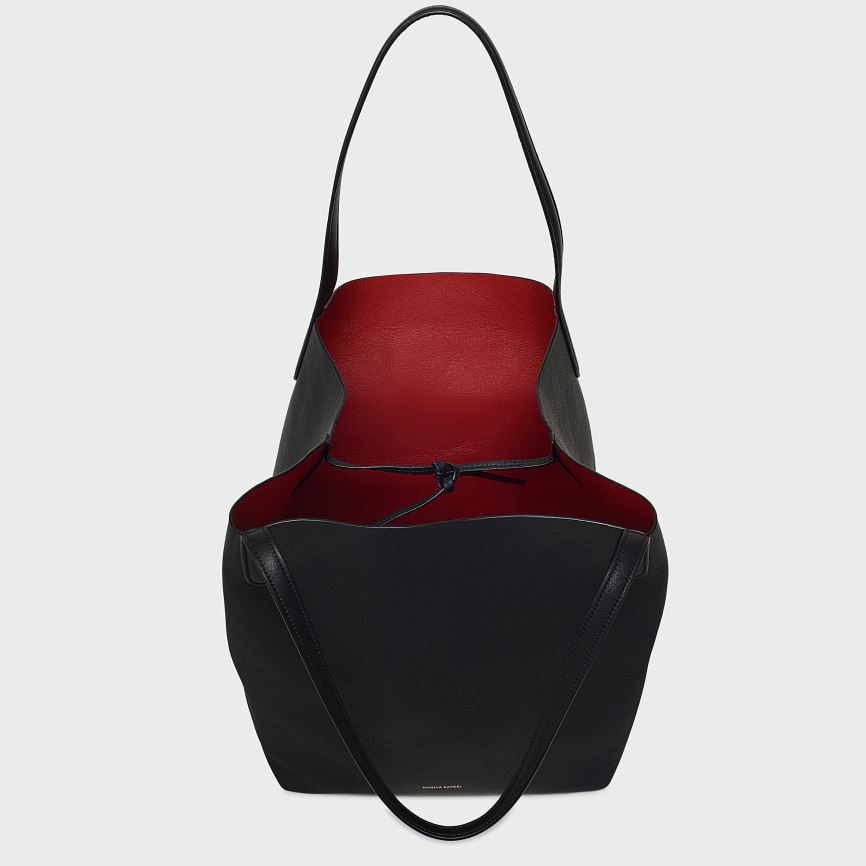Torby Tote Damskie Mansur Gavriel Everyday Soft Czarne | 917-JWPYOV
