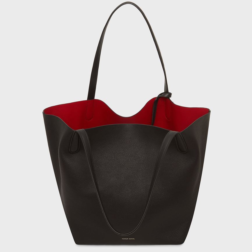 Torby Tote Damskie Mansur Gavriel Everyday Soft Czarne | 917-JWPYOV