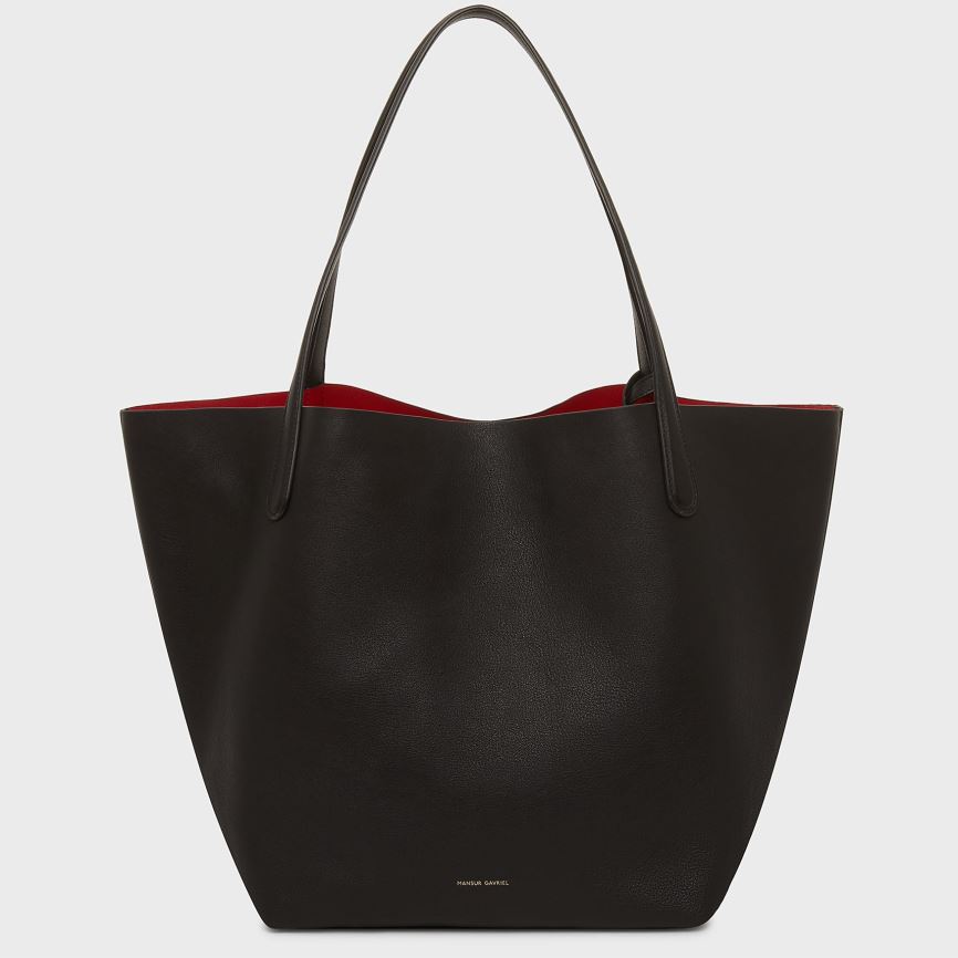 Torby Tote Damskie Mansur Gavriel Everyday Soft Czarne | 917-JWPYOV