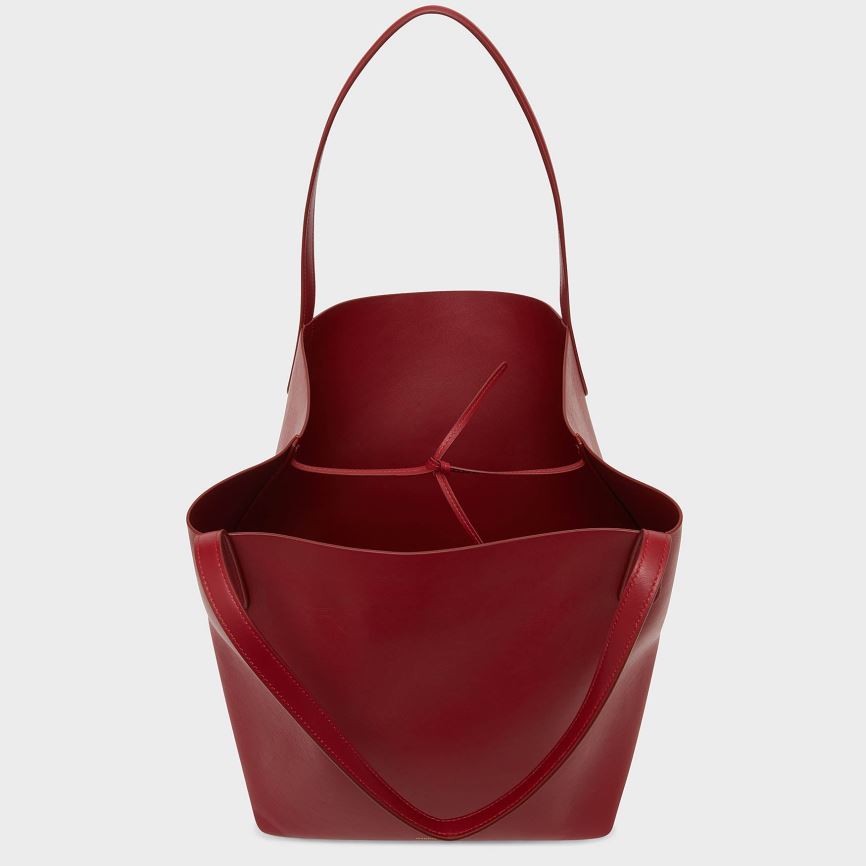 Torby Tote Damskie Mansur Gavriel Everyday Soft Czerwone | 964-UBEIVD