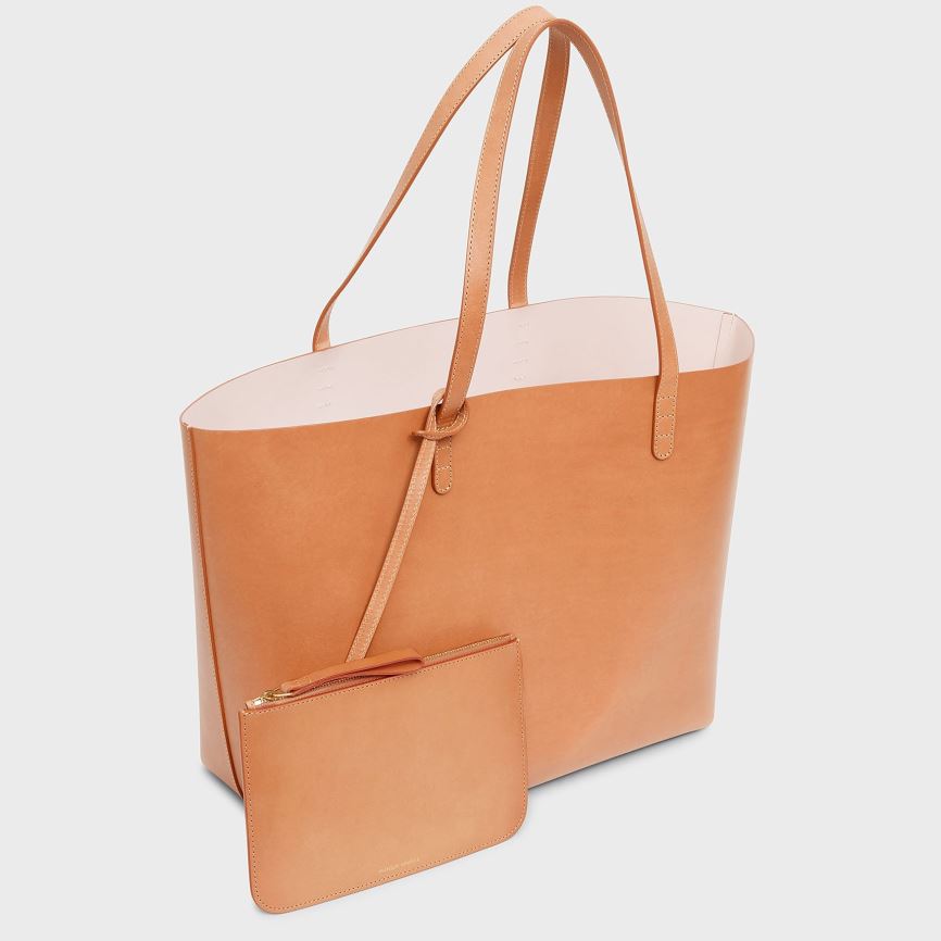 Torby Tote Damskie Mansur Gavriel Large Głęboka Brązowe | 063-APBNCX