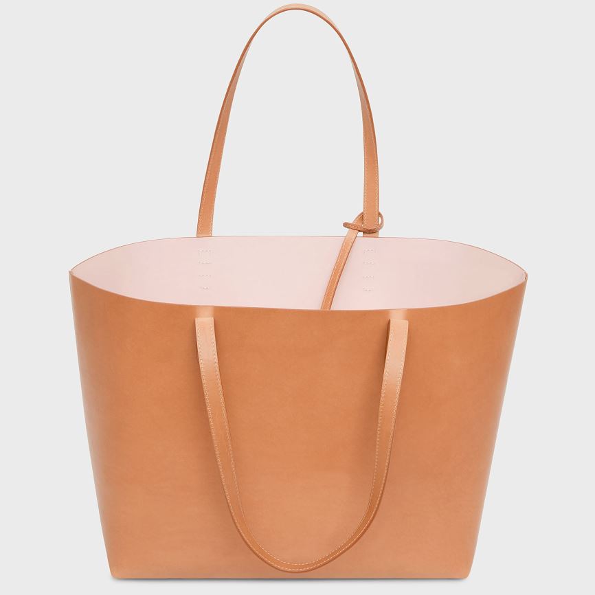 Torby Tote Damskie Mansur Gavriel Large Głęboka Brązowe | 063-APBNCX